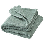 Disana Ajour Knit Baby Blanket Organic Merino Wool – Jade Disana at Little Zen One