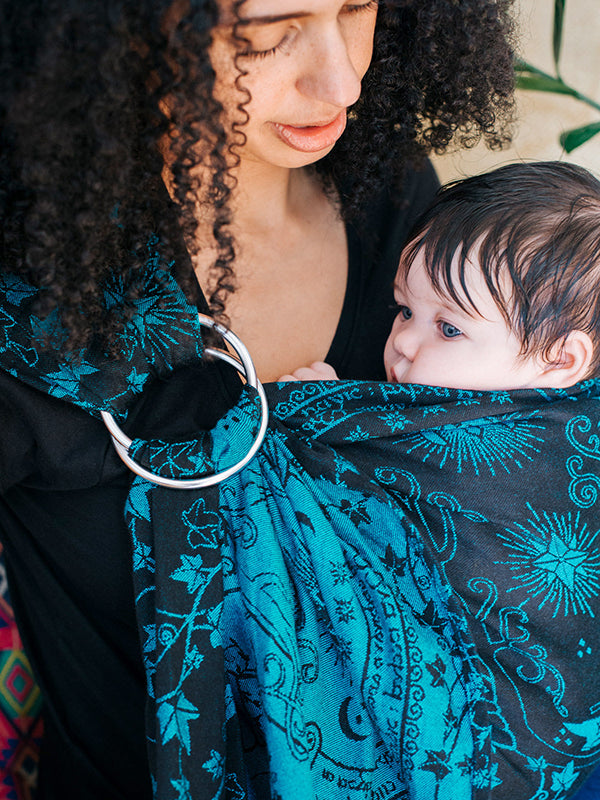 Doors of Durin™ Mellon Ring Sling by Oscha Oscha at Little Zen One