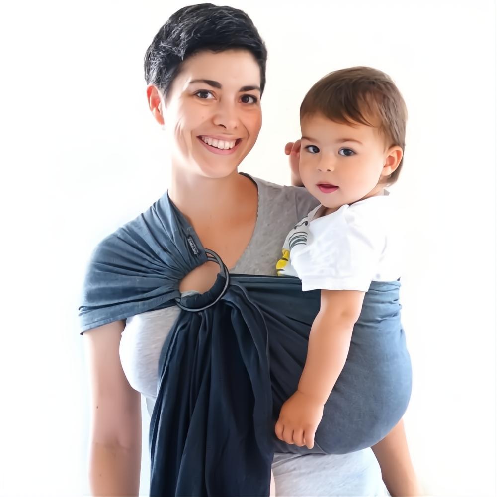 Doubleface Anthracite DidySling Ring Sling