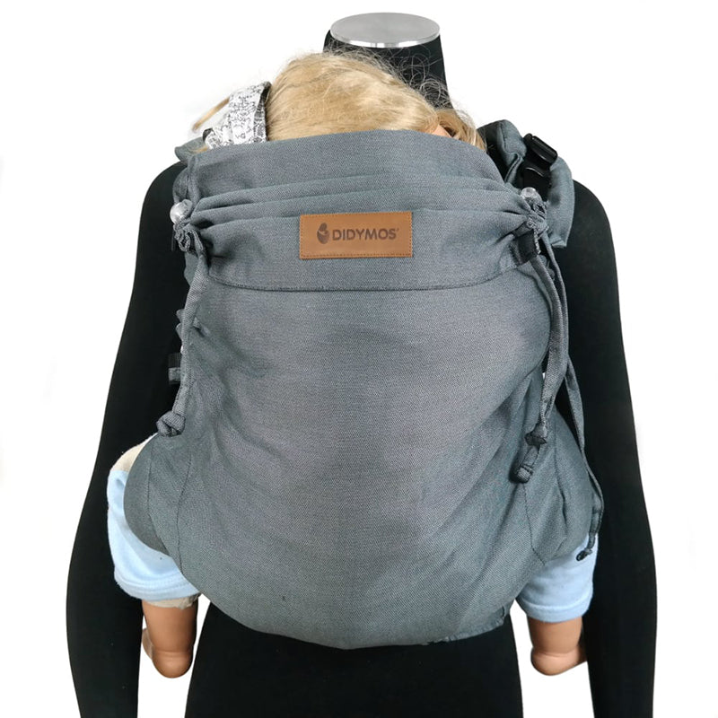 Doubleface Anthracite Toddler DidyFix by Didymos - Buckle CarrierLittle Zen One4048554349936