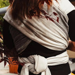 Doubleface Dawn Grey Hybrid Jersey Wrap by Didymos Hybrid Wrap