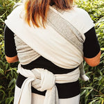 Doubleface Dawn Grey Hybrid Jersey Wrap by Didymos Hybrid Wrap