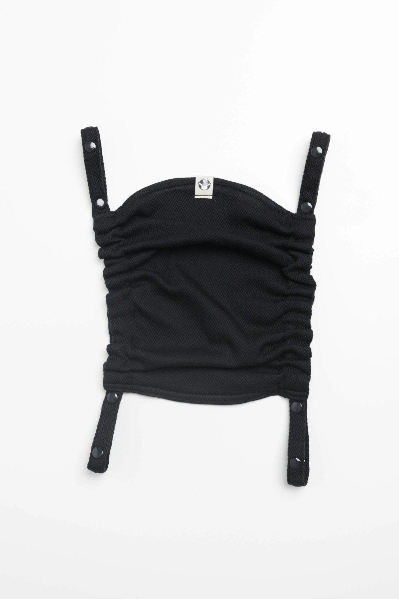 Ebony Black Baby Carrier Hood