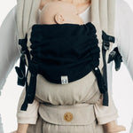 Ebony Black Baby Carrier Hood
