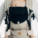 Ebony Black Baby Carrier Hood