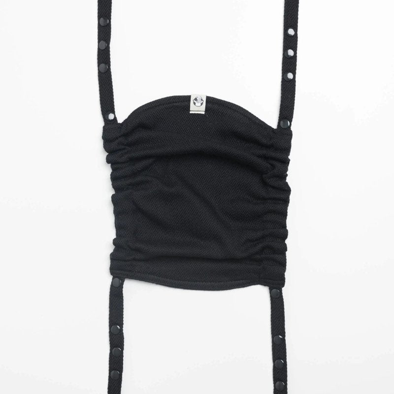 Ebony Black Baby Carrier Hood