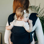 Ebony Black Drool Pads & Reach Straps by LennyLamb