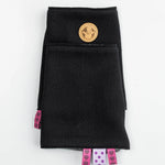 Ebony Black Drool Pads & Reach Straps by LennyLamb