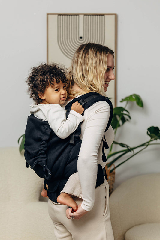Ebony Black LennyPreschool Carrier