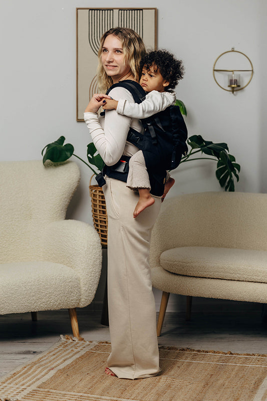 Ebony Black LennyPreschool Carrier
