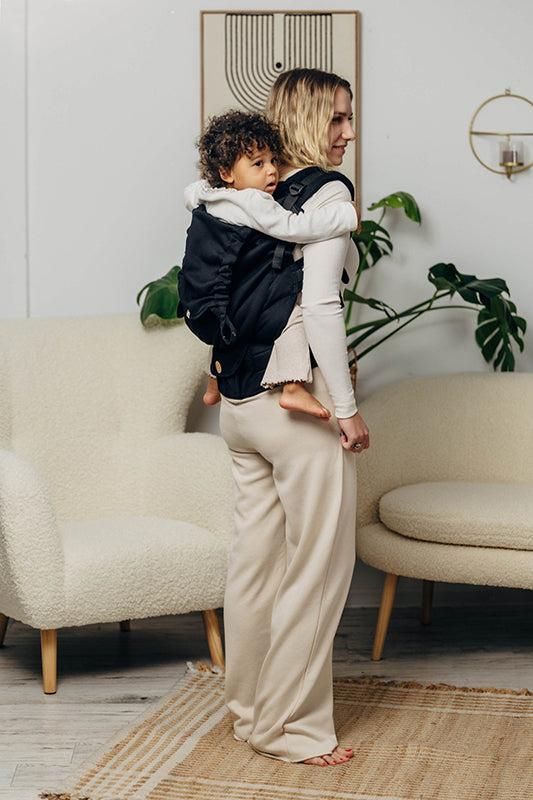 Ebony Black LennyPreschool Carrier