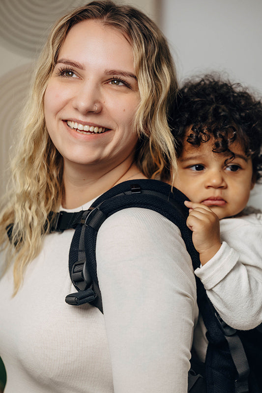 Ebony Black LennyPreschool Carrier by LennyLamb LennyLamb at Little Zen One