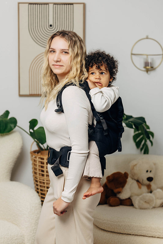 Ebony Black LennyPreschool Carrier by LennyLamb LennyLamb at Little Zen One