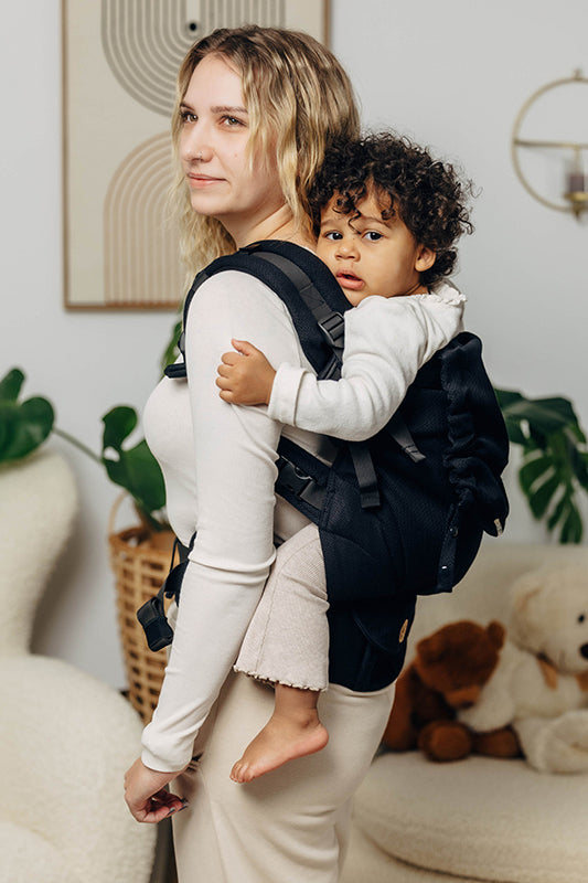 Ebony Black LennyPreschool Carrier