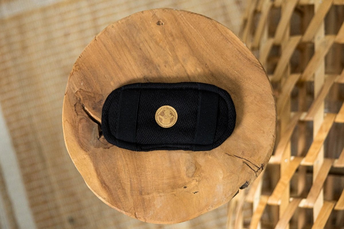 LennyLamb Little Herringbone Ebony Black baby carrier accessory