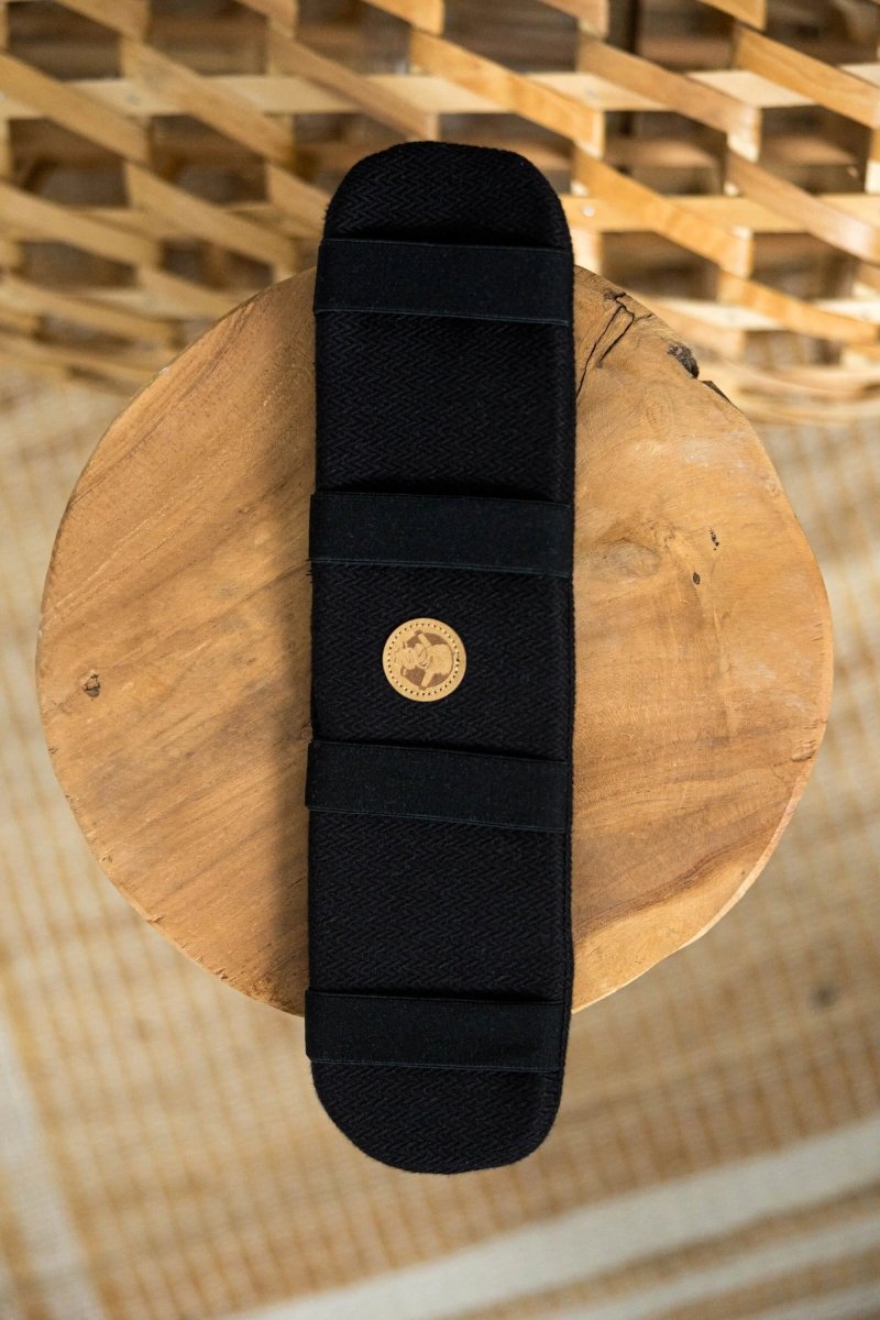 Ebony Black Maxi Lumbar Support by LennyLamb