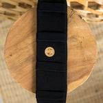 Ebony Black Maxi Lumbar Support by LennyLamb