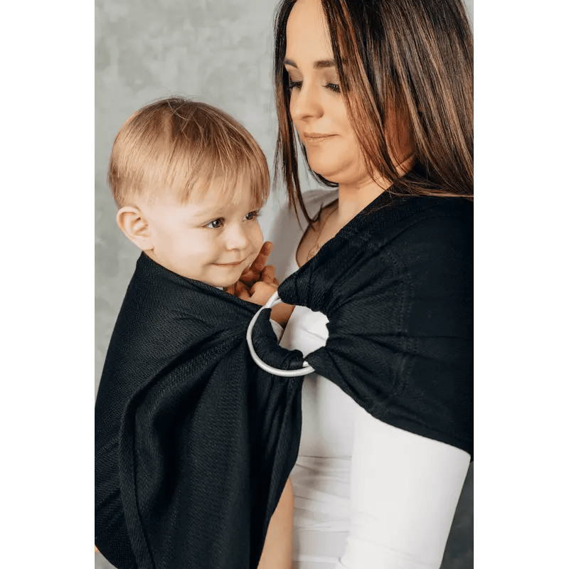 Ebony Black Ring Sling