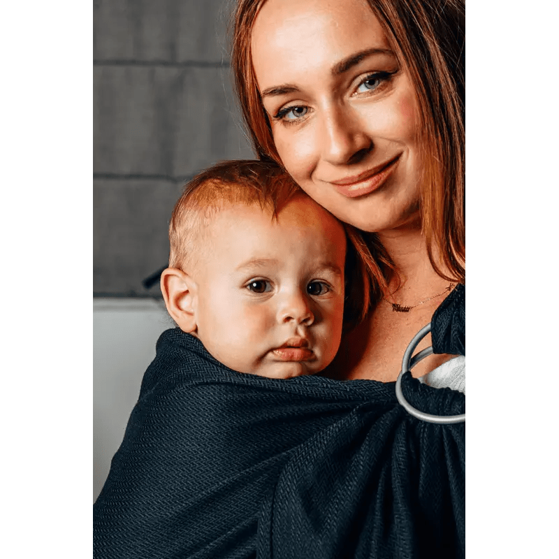 Ebony Black Ring Sling by LennyLamb - Ring SlingLittle Zen One5907557752398