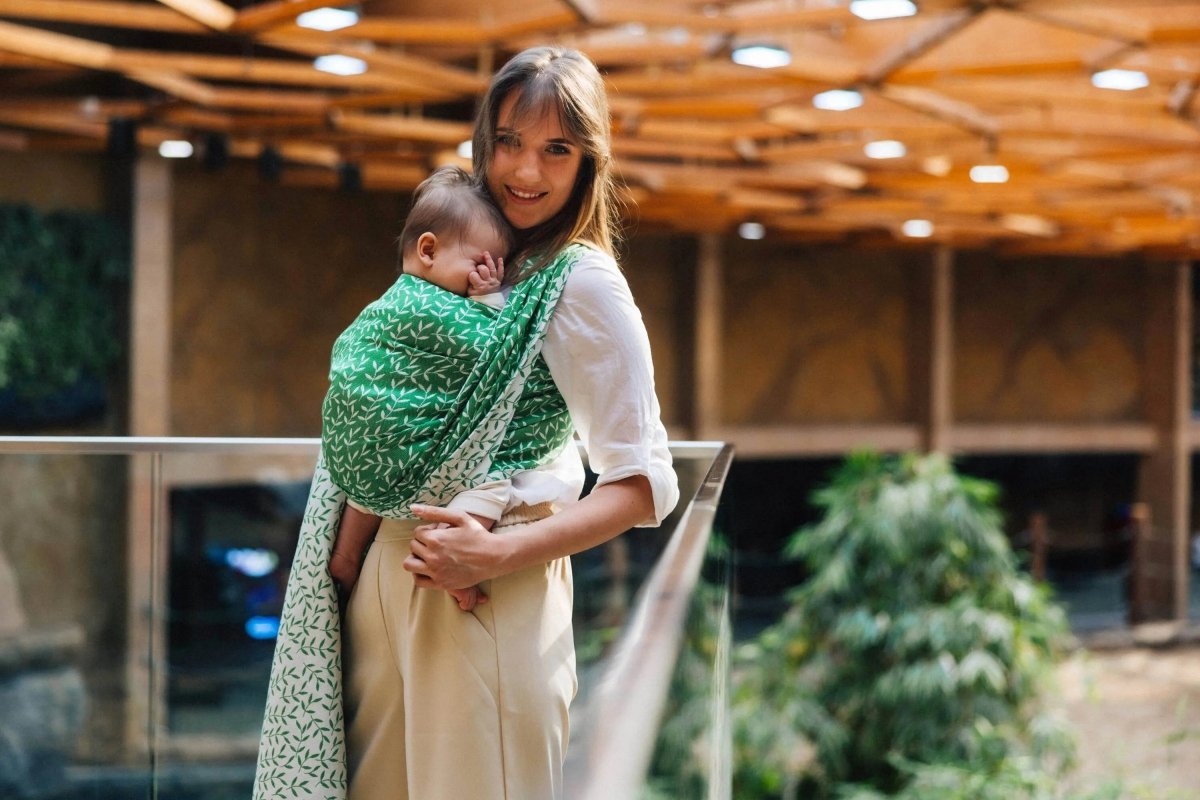 Enchanted Nook Evergreen Woven Wrap by LennyLamb - Woven WrapLittle Zen One5907557784795