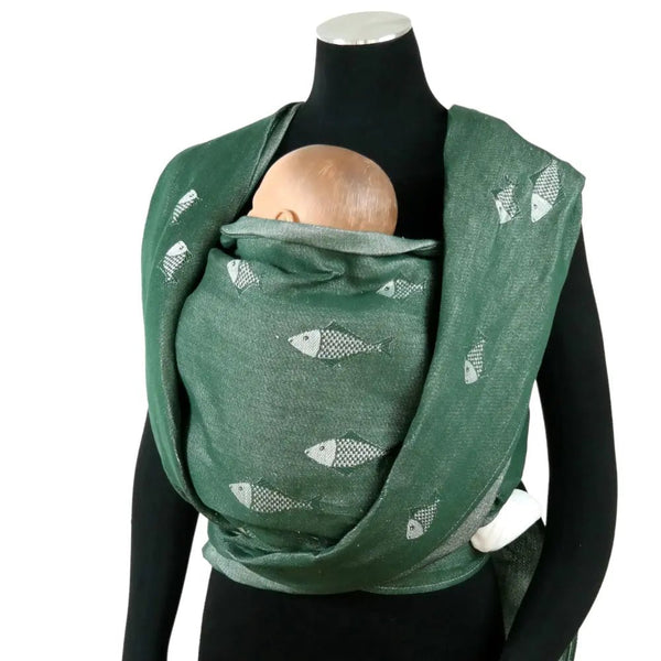 Didymos Woven Wrap Forest Fish | Organic Cotton – Little Zen One