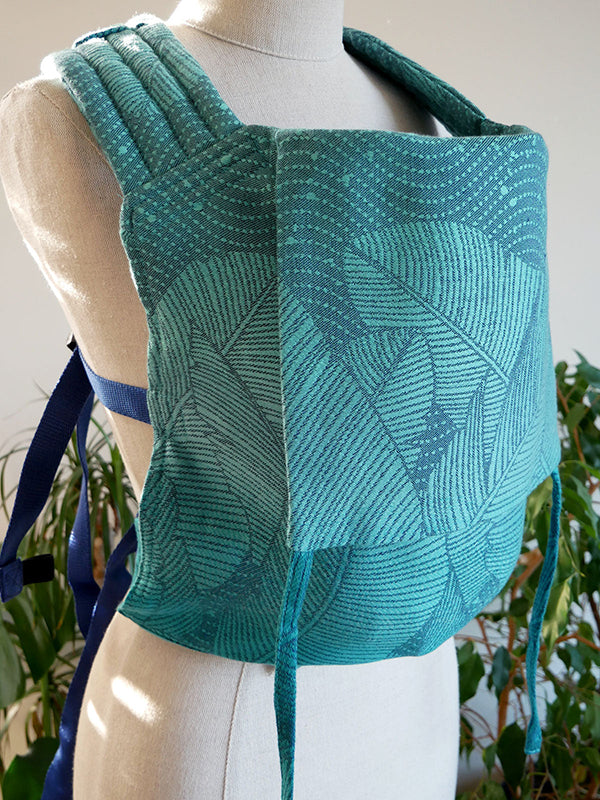 Fronds Glade Bairn Baby Carrier by Oscha Oscha at Little Zen One