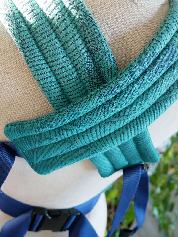 Fronds Glade Bairn Baby Carrier by Oscha Oscha at Little Zen One