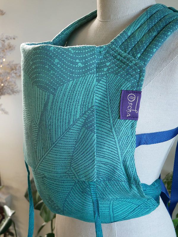 Fronds Glade Bairn Baby Carrier by Oscha Oscha at Little Zen One