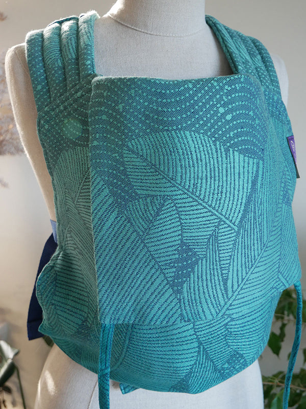 Fronds Glade Bairn Baby Carrier by Oscha Oscha at Little Zen One