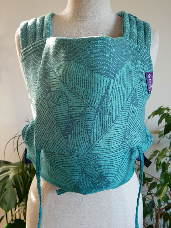 Fronds Glade Bairn Baby Carrier by Oscha Oscha at Little Zen One