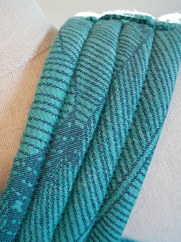 Fronds Glade Bairn Baby Carrier by Oscha Oscha at Little Zen One