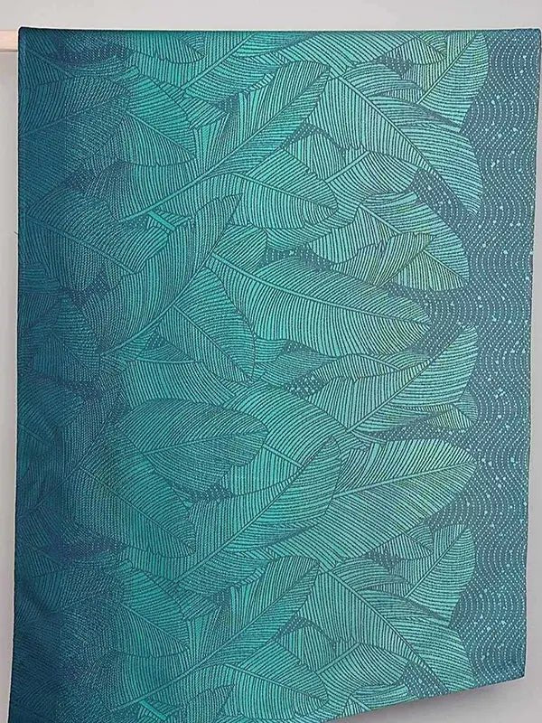 Fronds Glade Fabric Piece by Oscha Fabric