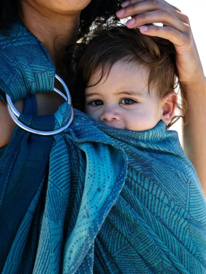 Fronds Glade Ring Sling by Oscha - Ring SlingLittle Zen One05610832