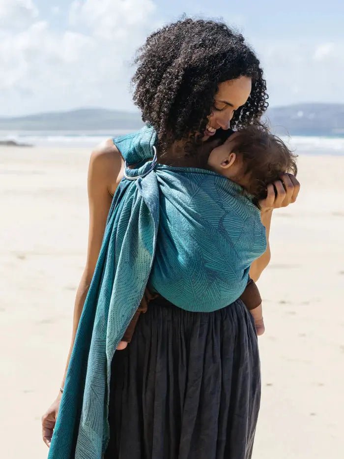 Fronds Glade Ring Sling by Oscha - Ring SlingLittle Zen One05610832