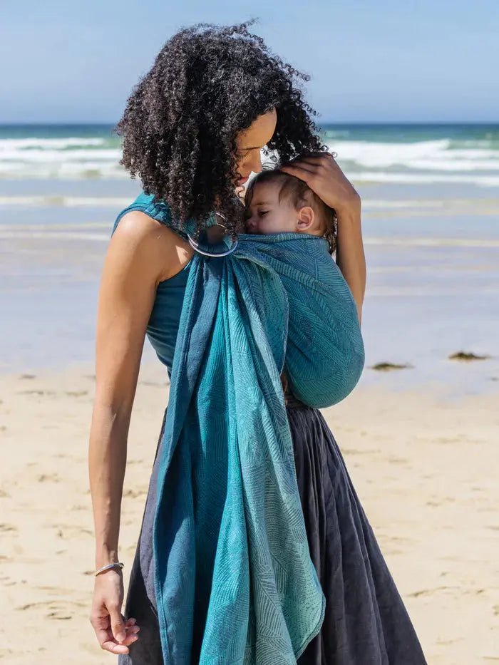 Fronds Glade Ring Sling by Oscha - Ring SlingLittle Zen One05610832