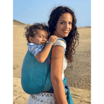 Fronds Glade Toddler Cairis Half Buckle by Oscha - Half Buckle CarrierLittle Zen One41143376