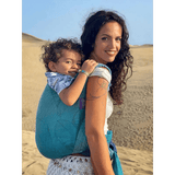 Fronds Glade Toddler Cairis Half Buckle by Oscha - Half Buckle CarrierLittle Zen One41143376