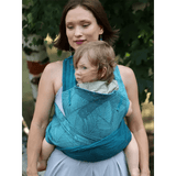 Fronds Glade Toddler Cairis Half Buckle by Oscha - Half Buckle CarrierLittle Zen One41143376