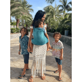 Fronds Glade Toddler Cairis Half Buckle by Oscha - Half Buckle CarrierLittle Zen One41143376