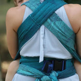 Fronds Glade Toddler Cairis Half Buckle by Oscha - Half Buckle CarrierLittle Zen One41143376