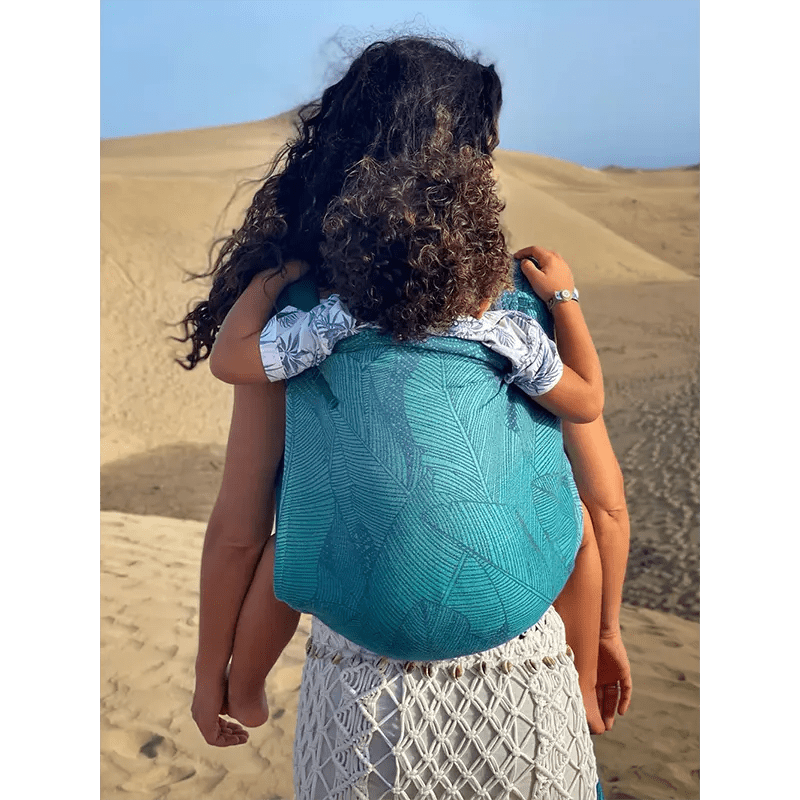 Fronds Glade Toddler Cairis Half Buckle by Oscha - Half Buckle CarrierLittle Zen One41143376