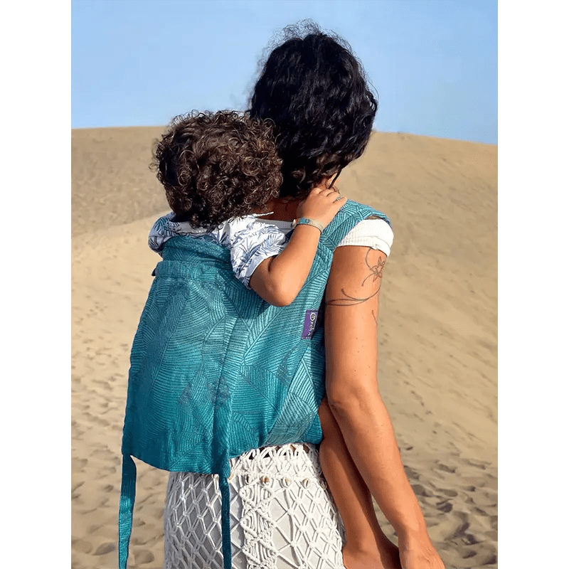 Fronds Glade Toddler Cairis Half Buckle by Oscha - Half Buckle CarrierLittle Zen One41143376