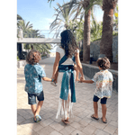 Fronds Glade Toddler Cairis Half Buckle by Oscha - Half Buckle CarrierLittle Zen One41143376