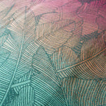 Fronds Paradise Shawl by Oscha Oscha at Little Zen One