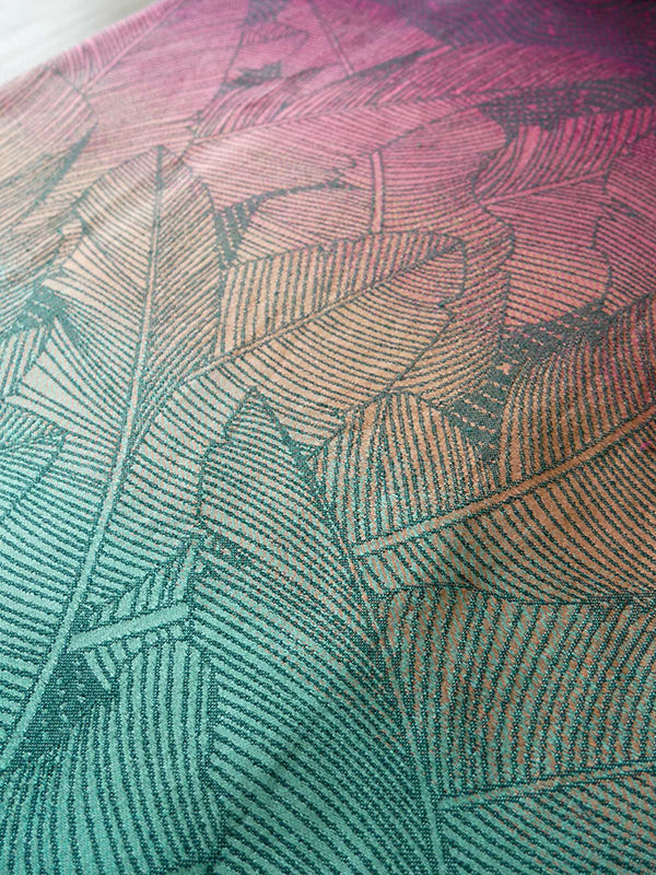 Fronds Paradise Shawl by Oscha Oscha at Little Zen One