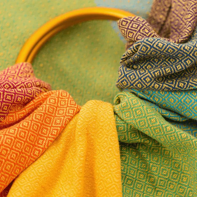 Gold Rainbow Ring Sling