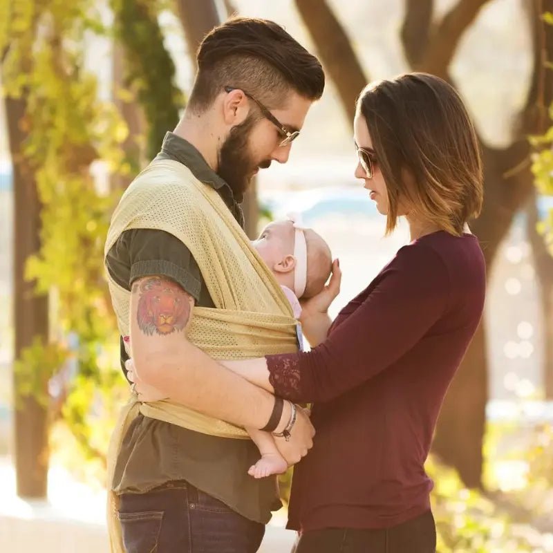 Golden Sand Water Wrap by Beachfront Babywater Carrier