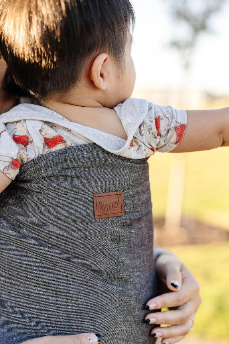 Graphite Original Baby Carrier by Happy Baby - Buckle CarrierLittle Zen Onenan