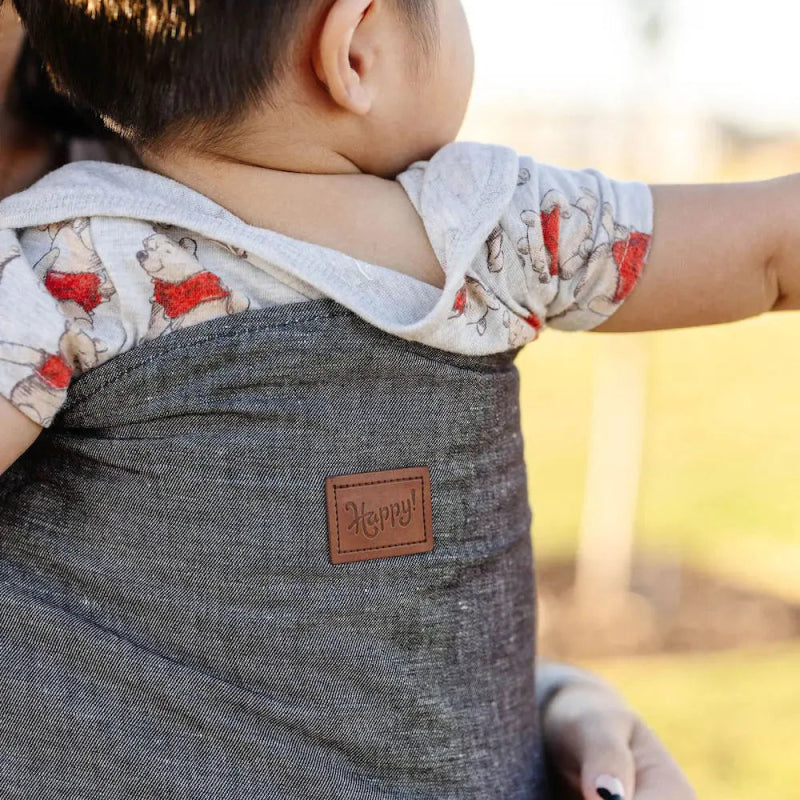 Graphite Original Baby Carrier by Happy Baby - Buckle CarrierLittle Zen Onenan