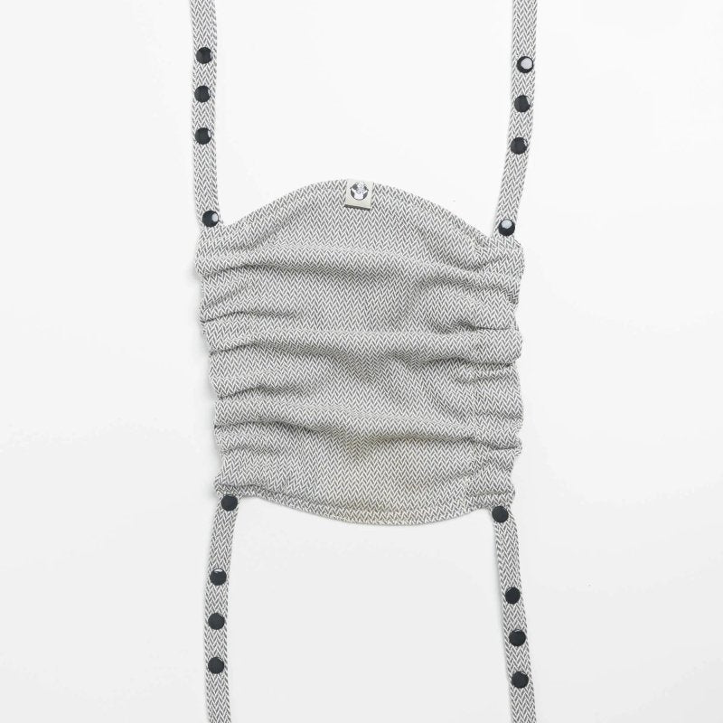 Grey Baby Carrier Hood